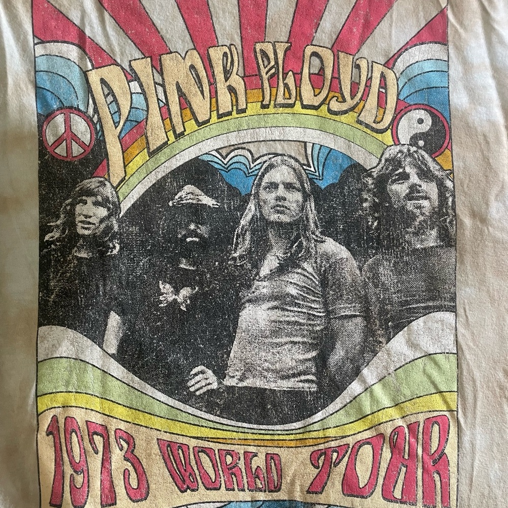 Pink Floyd Graphic Tee - Cream - Picture 2 of 3